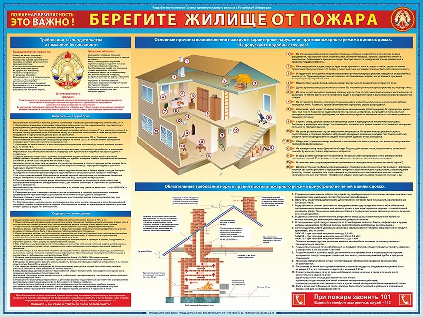 В связи с продолжением роста пожаров и гибели на них людей на территории Белгородской области призываем вас соблюдать правила пожарной безопасности..